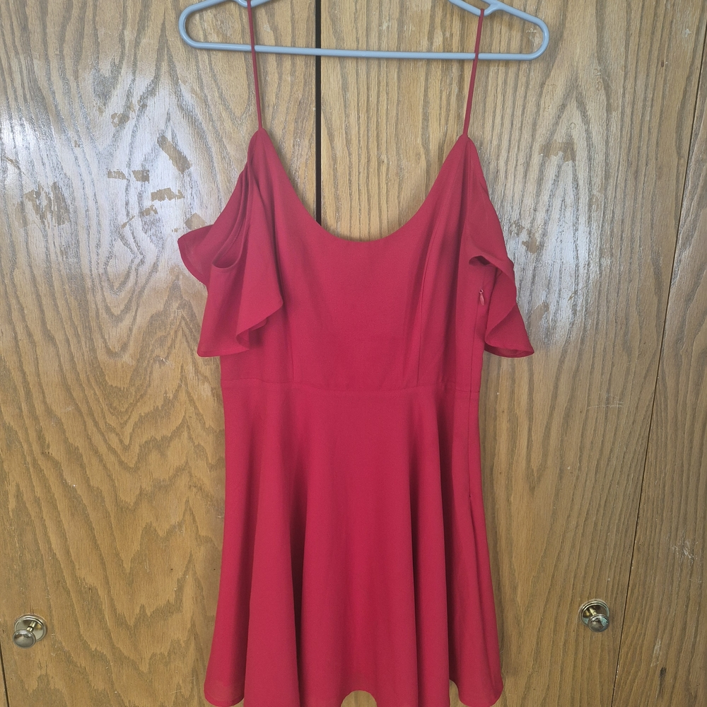 Kimchi Blue Vibrant Pink Dress